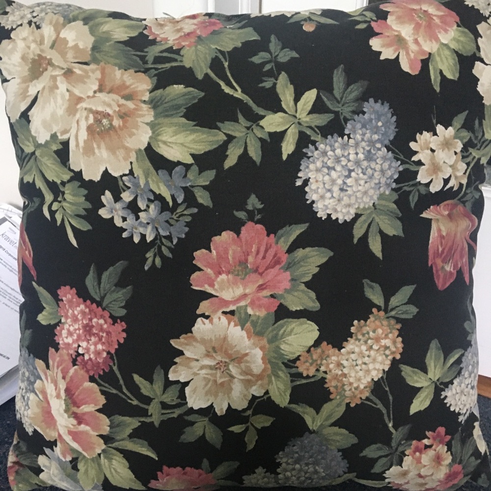 Kravet outdoor fabric pillow